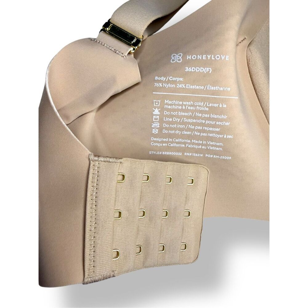 Honeylove Beige Wireless Contour Bra - Picture 7 of 7